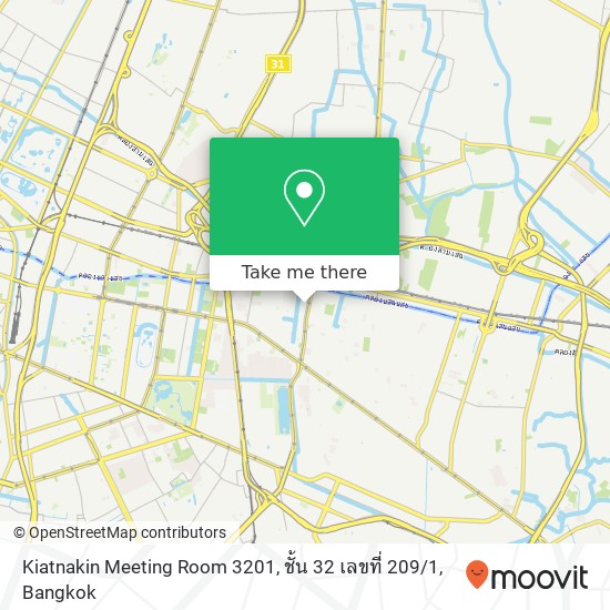 Kiatnakin Meeting Room 3201, ชั้น 32 เลขที่ 209 / 1 map