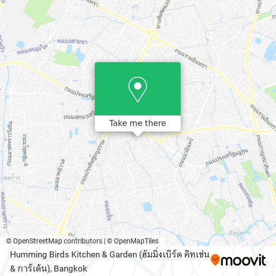 Humming Birds Kitchen & Garden (ฮัมมิ่งเบิร์ด คิทเช่น & การ์เด้น) map