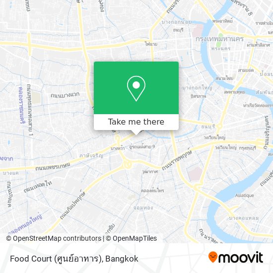 Food Court (ศูนย์อาหาร) map