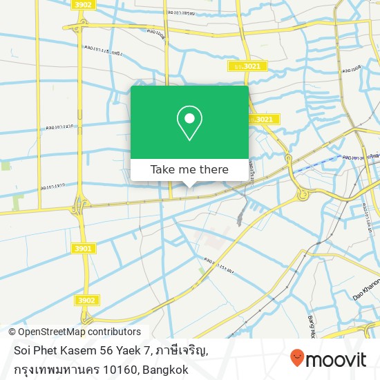 Soi Phet Kasem 56 Yaek 7, ภาษีเจริญ, กรุงเทพมหานคร 10160 map