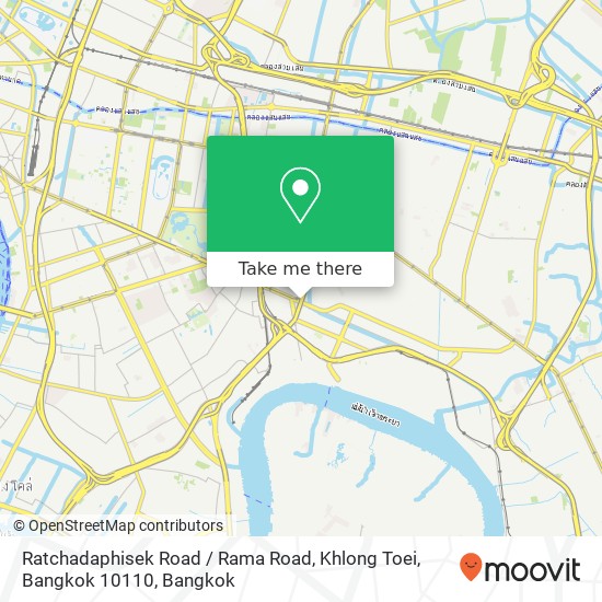 Ratchadaphisek Road / Rama Road, Khlong Toei, Bangkok 10110 map
