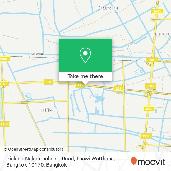 Pinklao-Nakhornchaisri Road, Thawi Watthana, Bangkok 10170 map