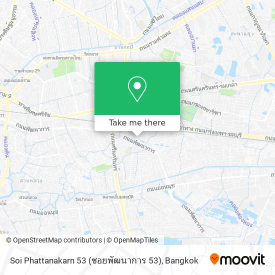 Soi Phattanakarn 53 (ซอยพัฒนาการ 53) map