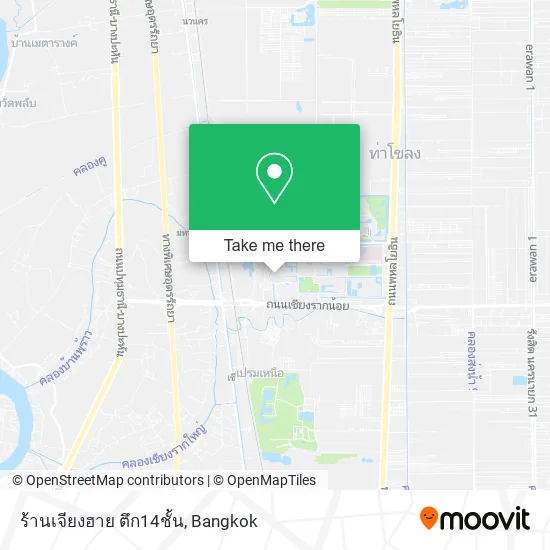 ร้านเจียงฮาย ตึก14ชั้น map