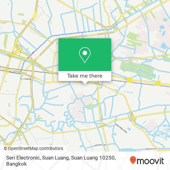 Seri Electronic, Suan Luang, Suan Luang 10250 map