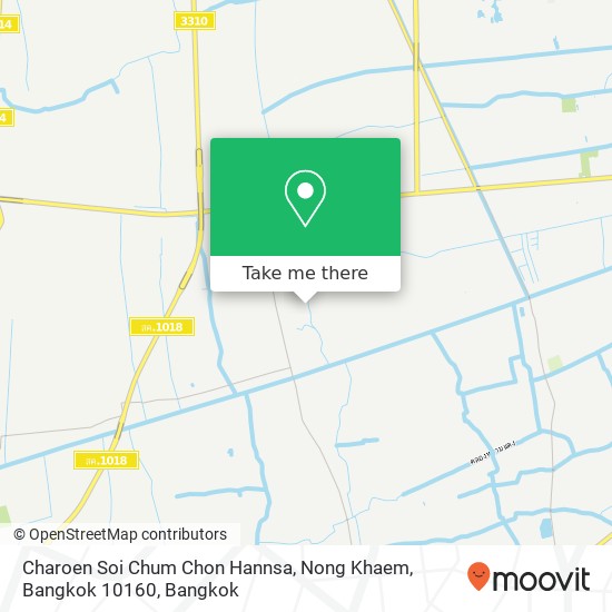 Charoen Soi Chum Chon Hannsa, Nong Khaem, Bangkok 10160 map
