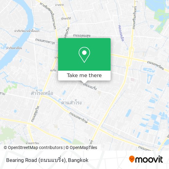 Bearing Road (ถนนแบริ่ง) map