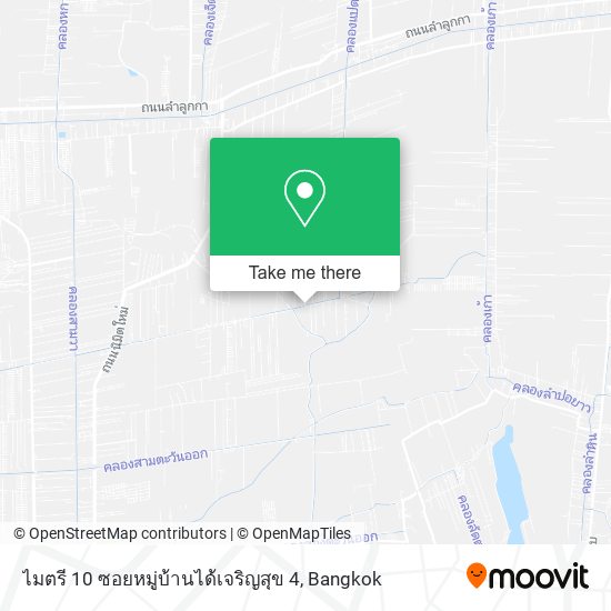 ไมตรี 10 ซอยหมู่บ้านได้เจริญสุข 4 map