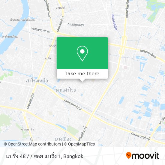 แบริ่ง 48 / / ซอย แบริ่ง 1 map