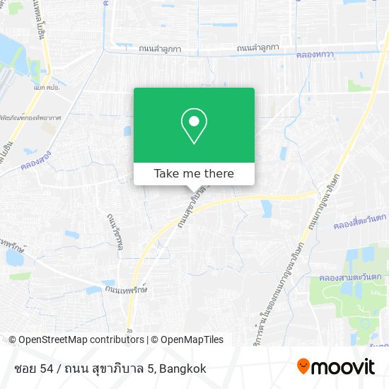 ซอย 54 / ถนน สุขาภิบาล 5 map