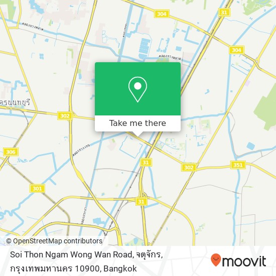 Soi Thon Ngam Wong Wan Road, จตุจักร, กรุงเทพมหานคร 10900 map