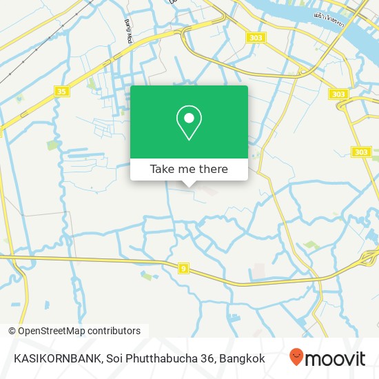 KASIKORNBANK, Soi Phutthabucha 36 map
