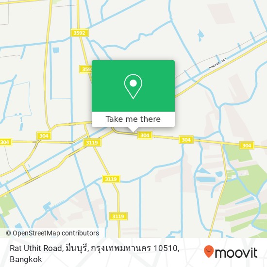 Rat Uthit Road, มีนบุรี, กรุงเทพมหานคร 10510 map