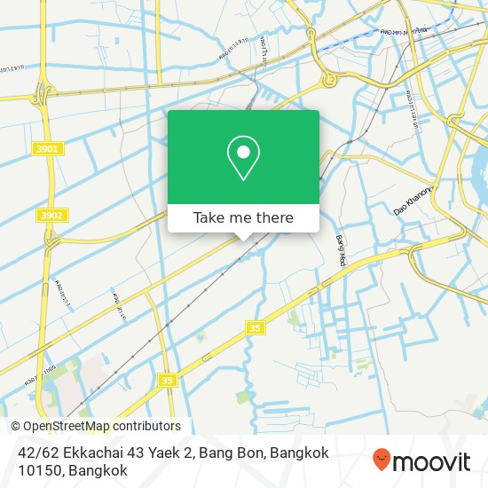 42 / 62 Ekkachai 43 Yaek 2, Bang Bon, Bangkok 10150 map