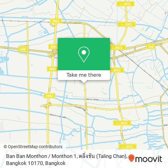 Ban Ban Monthon / Monthon 1, ตลิ่งชัน (Taling Chan), Bangkok 10170 map