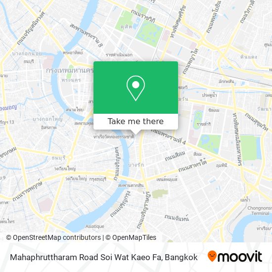 Mahaphruttharam Road Soi Wat Kaeo Fa map