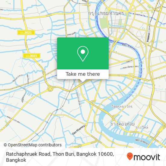 Ratchaphruek Road, Thon Buri, Bangkok 10600 map