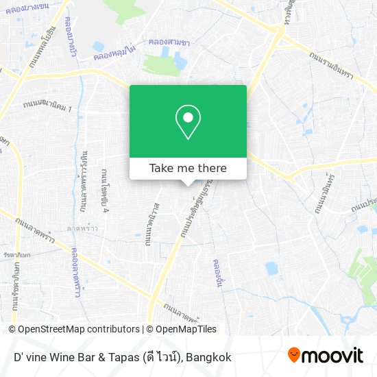 D' vine Wine Bar & Tapas (ดี ไวน์) map