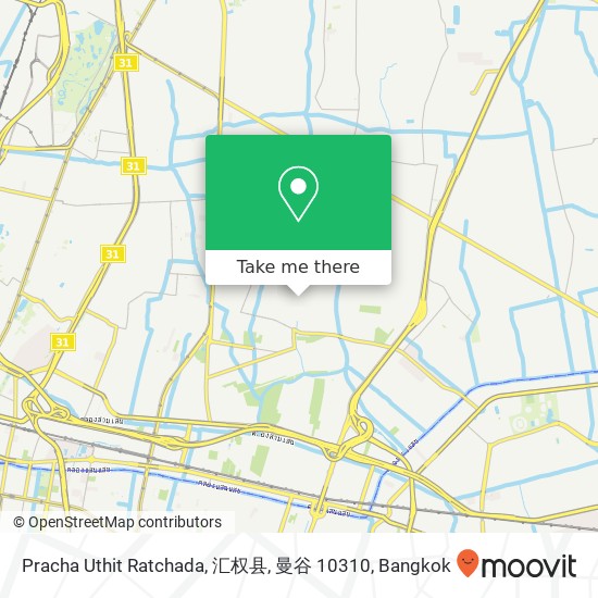 Pracha Uthit Ratchada, 汇权县, 曼谷 10310 map