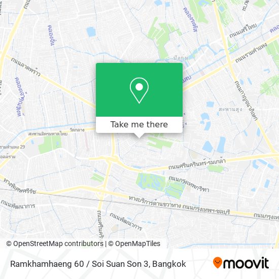 Ramkhamhaeng 60 / Soi Suan Son 3 map
