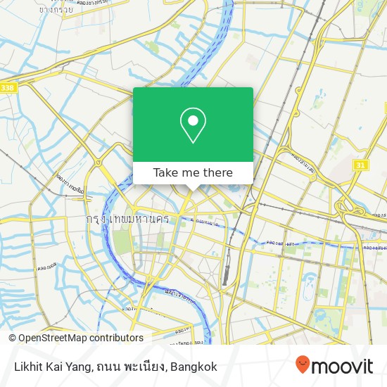 Likhit Kai Yang, ถนน พะเนียง map