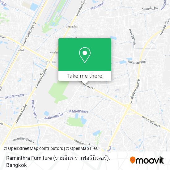 Raminthra Furniture (รามอินทราเฟอร์นิเจอร์) map