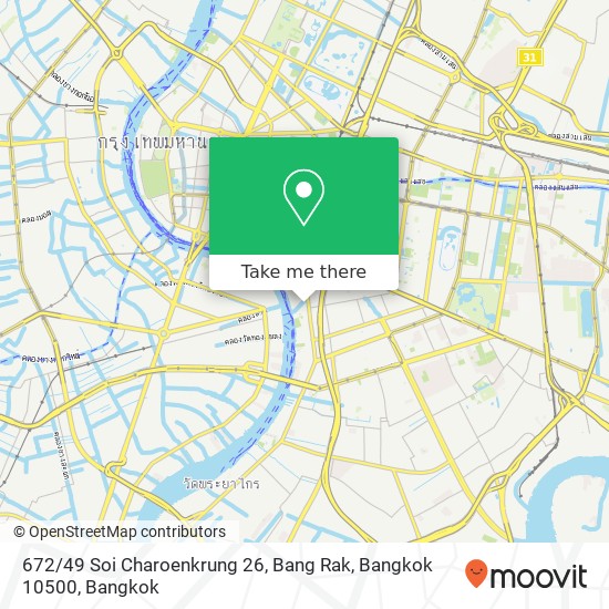 672 / 49 Soi Charoenkrung 26, Bang Rak, Bangkok 10500 map