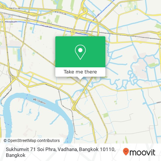 Sukhumvit 71 Soi Phra, Vadhana, Bangkok 10110 map
