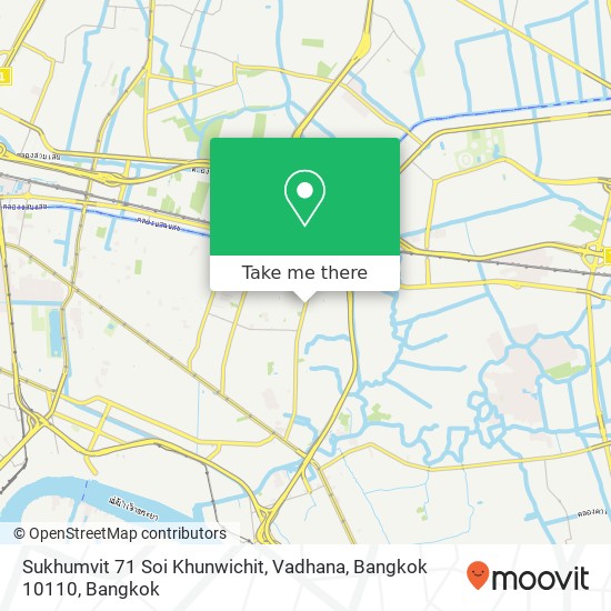 Sukhumvit 71 Soi Khunwichit, Vadhana, Bangkok 10110 map