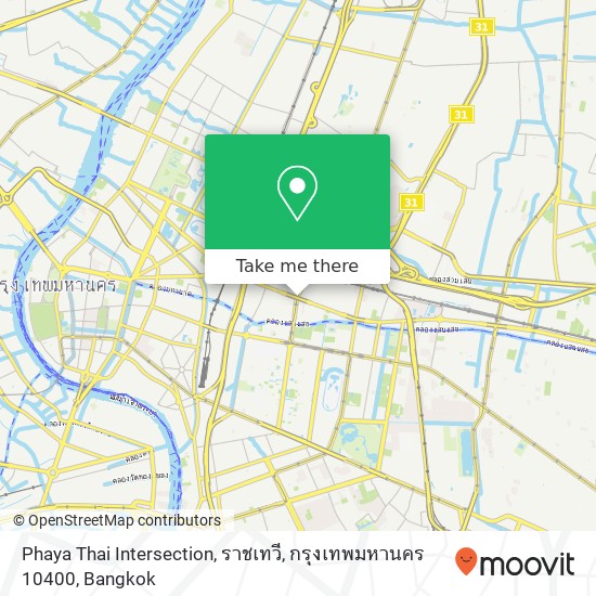 Phaya Thai Intersection, ราชเทวี, กรุงเทพมหานคร 10400 map