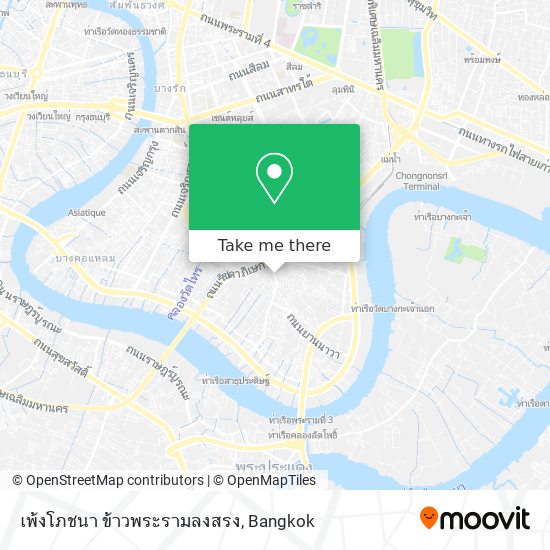 เพ้งโภชนา ข้าวพระรามลงสรง map