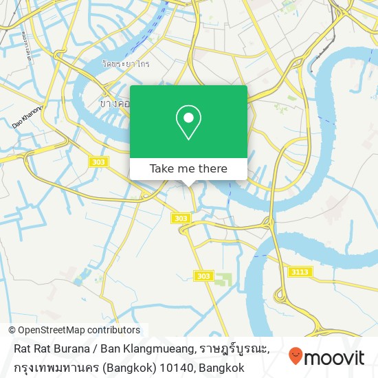 Rat Rat Burana / Ban Klangmueang, ราษฎร์บูรณะ, กรุงเทพมหานคร (Bangkok) 10140 map