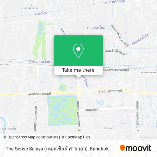 The Sense Salaya (เดอะเซ้นส์ ศาลายา) map