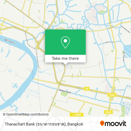 Thanachart Bank (ธนาคารธนชาต) map