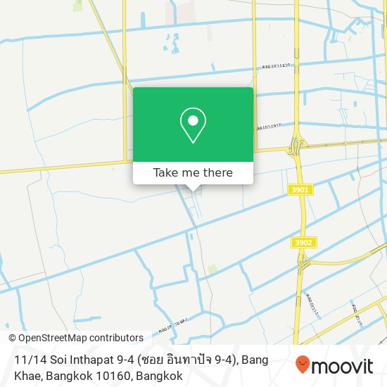 11 / 14 Soi Inthapat 9-4 (ซอย อินทาปัจ 9-4), Bang Khae, Bangkok 10160 map