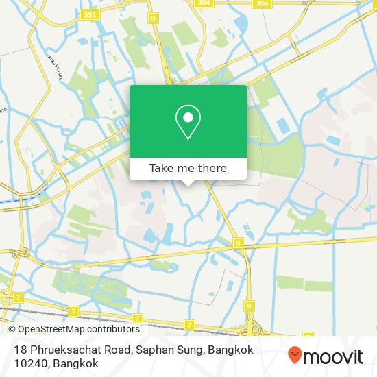 18 Phrueksachat Road, Saphan Sung, Bangkok 10240 map