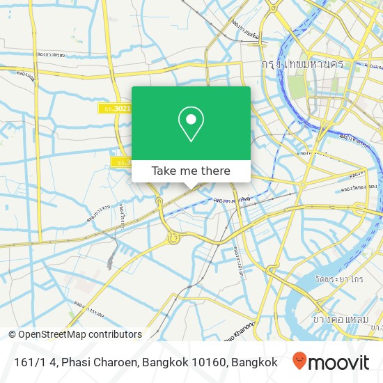 161 / 1 4, Phasi Charoen, Bangkok 10160 map