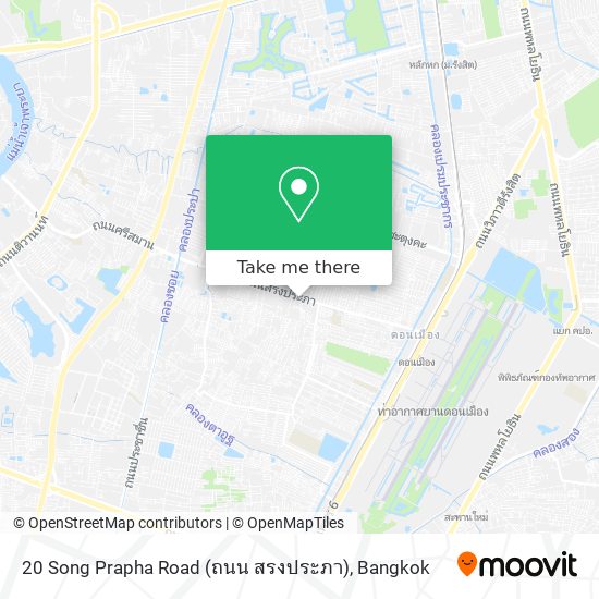 20 Song Prapha Road (ถนน สรงประภา) map