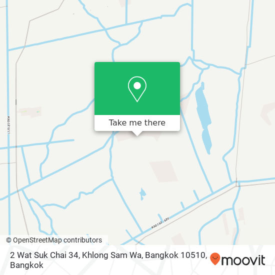 2 Wat Suk Chai 34, Khlong Sam Wa, Bangkok 10510 map