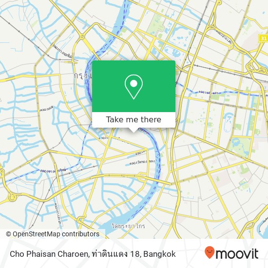 Cho Phaisan Charoen, ท่าดินแดง 18 map