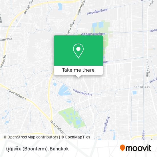 บุญเติม (Boonterm) map