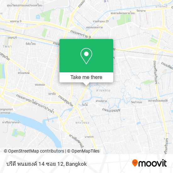 ปรีดี พนมยงค์ 14 ซอย 12 map