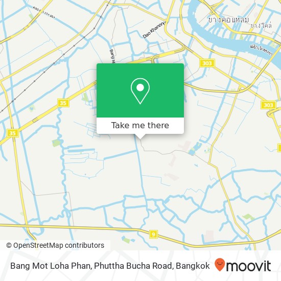 Bang Mot Loha Phan, Phuttha Bucha Road map