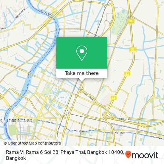 Rama VI Rama 6 Soi 28, Phaya Thai, Bangkok 10400 map