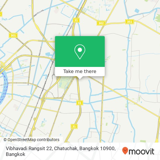 Vibhavadi Rangsit 22, Chatuchak, Bangkok 10900 map