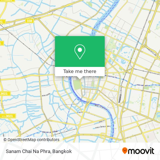 Sanam Chai Na Phra map
