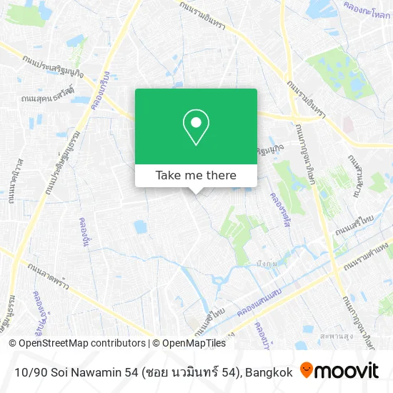 10 / 90 Soi Nawamin 54 (ซอย นวมินทร์ 54) map