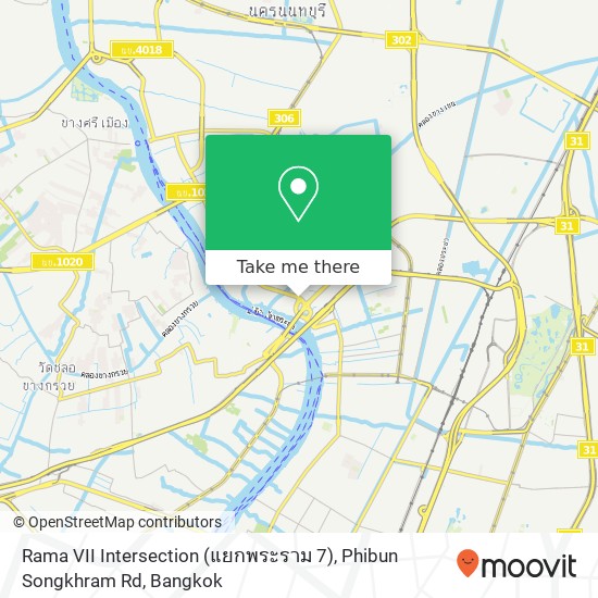Rama VII Intersection (แยกพระราม 7), Phibun Songkhram Rd map
