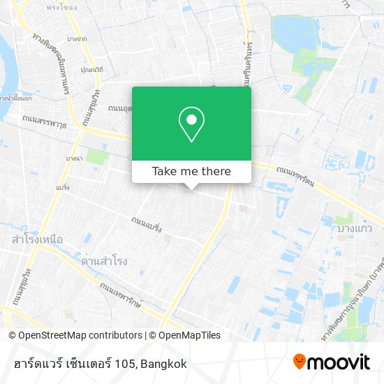 ฮาร์ดแวร์ เซ็นเตอร์ 105 map