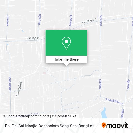 Phi Phi Soi Masjid Dannsalam Sang San map